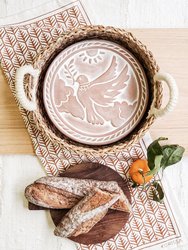 Bread Warmer & Basket - Dove In Peace