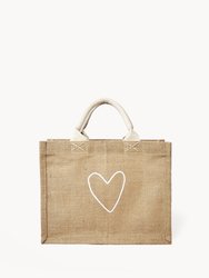 Gift Bag - Love - Natural/White