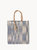 Nadi Jute Tote Bag - Blue - Blue