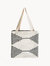 Sada Shoulder Tote - White/Black