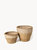 Savar Planter - Natural/White