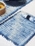 Tie Dye Cotton Placemat - Indigo Blue - Set Of 4