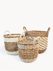 Ula Mesh Basket in Natural - Natural