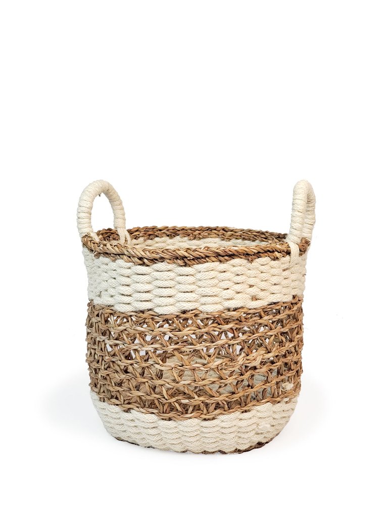 Ula Mesh Basket in Natural - Natural