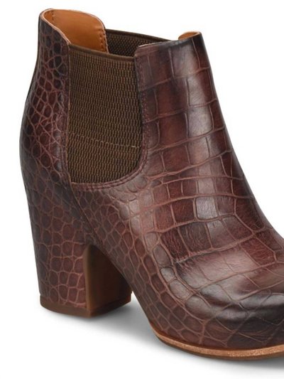 KORK-EASE Shirome Bootie In Brown Croc product