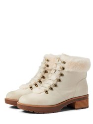 Winslet Hiker Ankle Boot - Cream