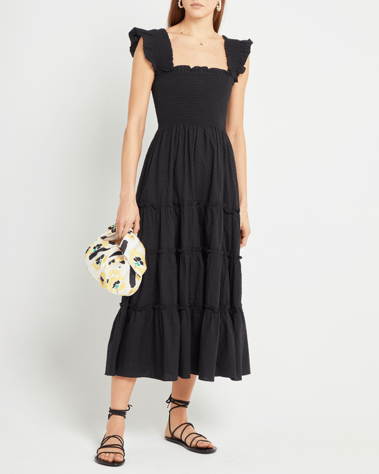 Calypso Maxi Dress - Black - Black