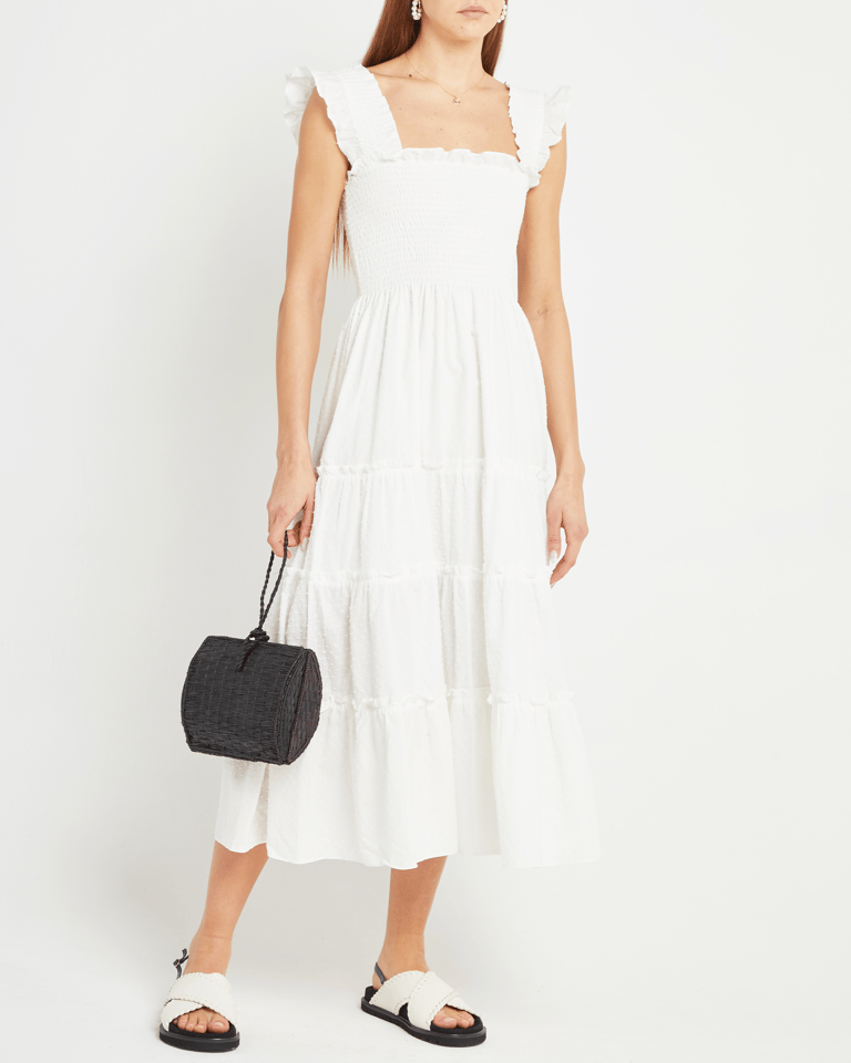 Calypso Maxi Dress - White