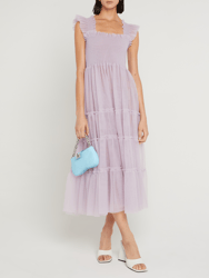 Calypso Midi Dress - Lavender