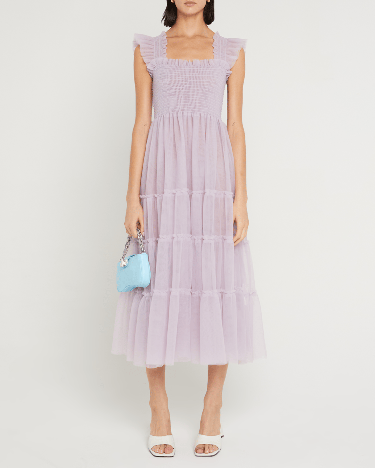 Calypso Midi Dress - Lavender - Lavender