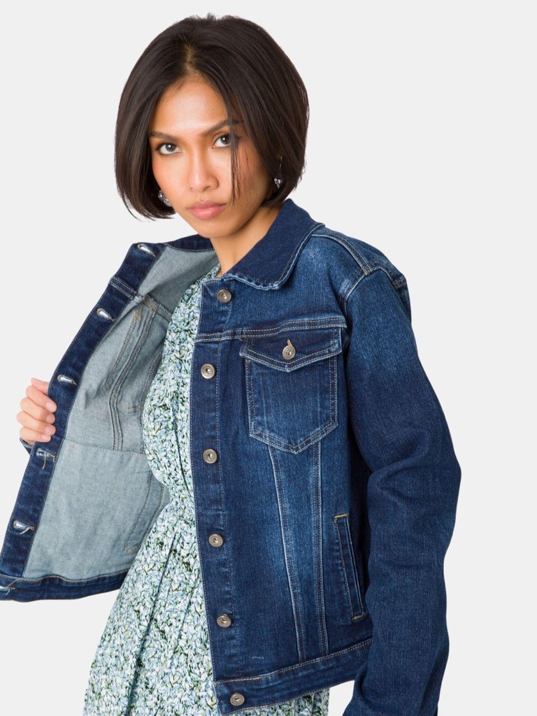 Brooks Oversized Denim Jacket, 59% OFF