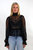 Sheer Austra Top - Black