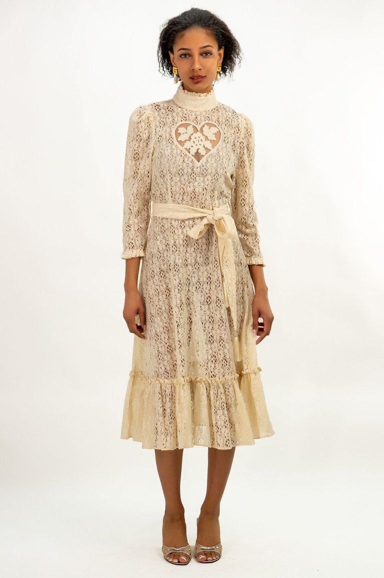 Sirsna Lace Dress - Multi Prints