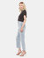 Chlo Wasted High Rise Straight Leg Jeans