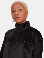 Stepa Funnel Neck Crop Pullover