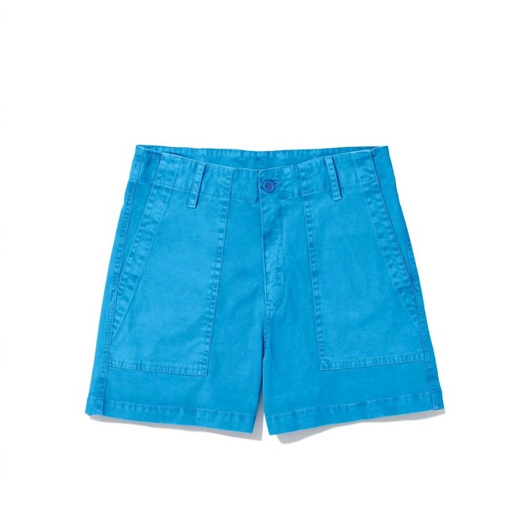 City Short In Azzurro - Azzurro