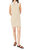 Polo Dress In White/Beige - White/Beige