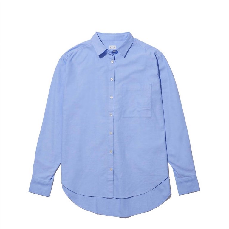 Quinn Shirt In Banker Blue