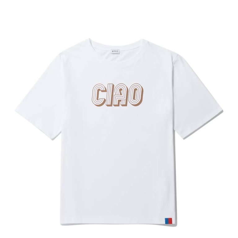 The Modern Ciao Shirt In White