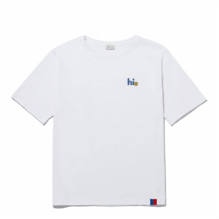 The Modern Hi Smile Shirt In White - White