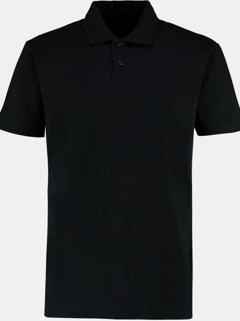 Mens Workforce Regular Polo Shirt - Black - Black
