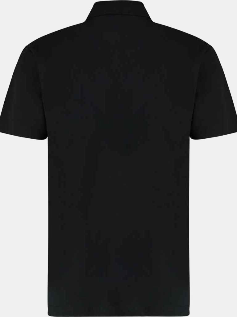 Mens Workforce Regular Polo Shirt - Black