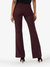 Ana High Rise Flare Trouser In Raisin