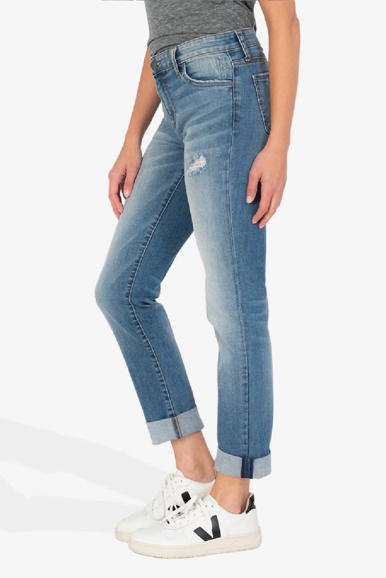 Catherine Boyfriend Jeans In Voice Wash