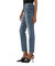 Charlize High Rise Cigarette Jean In Self Wash With Dark Stone