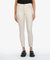 Charlize High Rise Cigarette Leg Pants In Champagne Coated - Champagne Coated