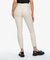 Charlize High Rise Cigarette Leg Pants In Champagne Coated