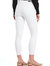 Connie High Rise Ankle Skinny Jean In White