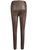 Connie High Rise Fab Ab Skinny Jeans In Metallic Bronze