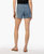 Jane High Rise Denim Short In Implemented Wash