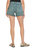 Jane High Rise Long Inseam Shorts In Teal