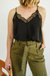 Katie Paperbag Pant In Olive