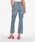 Kelsey High Rise Fab Ab Ankle Flare Jeans In Comprehensive Wash