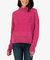 Leona Turtleneck Sweater In Deep Pink - Deep Pink