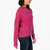 Leona Turtleneck Sweater In Deep Pink