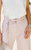 Luna High Waist Trouser In Blush