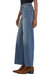 Meg High Rise Fab Ab Wide Leg Raw Hem Jean In Milestone