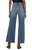 Meg High Rise Fab Ab Wide Leg Raw Hem Jean In Milestone