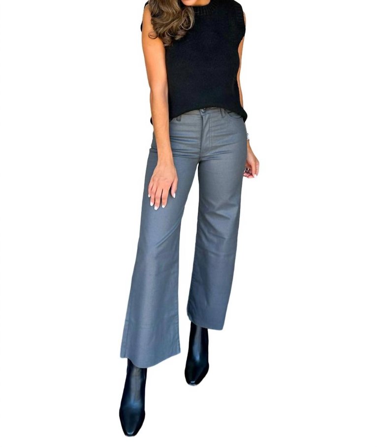 Meg High Rise Pant In Grey