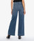 Meg High Rise Wide Leg Jeans In Dark Stone Base Wash