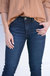 Mia High Rise Fab Ab Slim Fit Skinny Jean In Dark Blue