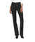 Natalie High Rise Fab Ab Bootcut Jean In Black - Black