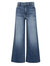 Wide Leg Denim In Blue - Blue