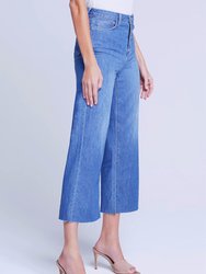 Danica High Rise Cropped Wide Leg Jean