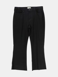 L'agence Women's Noir Sophia High Rise Cropped Flare Pants & Capri - 10 - Noir