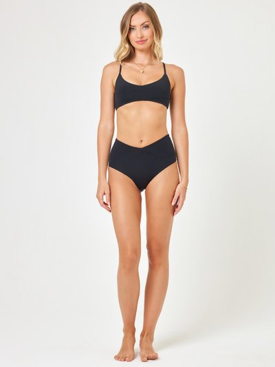 L*Space High Tide Bikini Bottom - Black product
